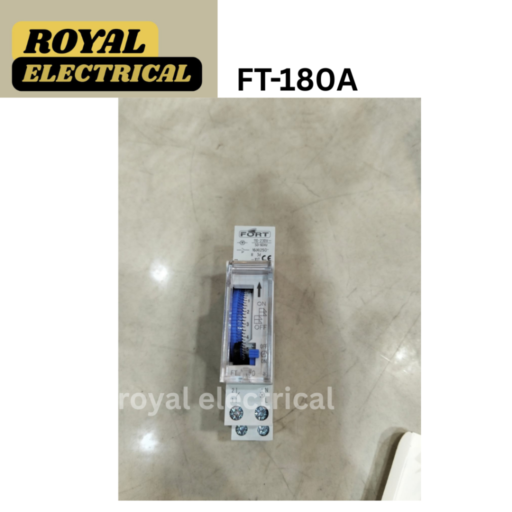 FORT - ANALOG TIMER 24HOURS - TYPE FT180A