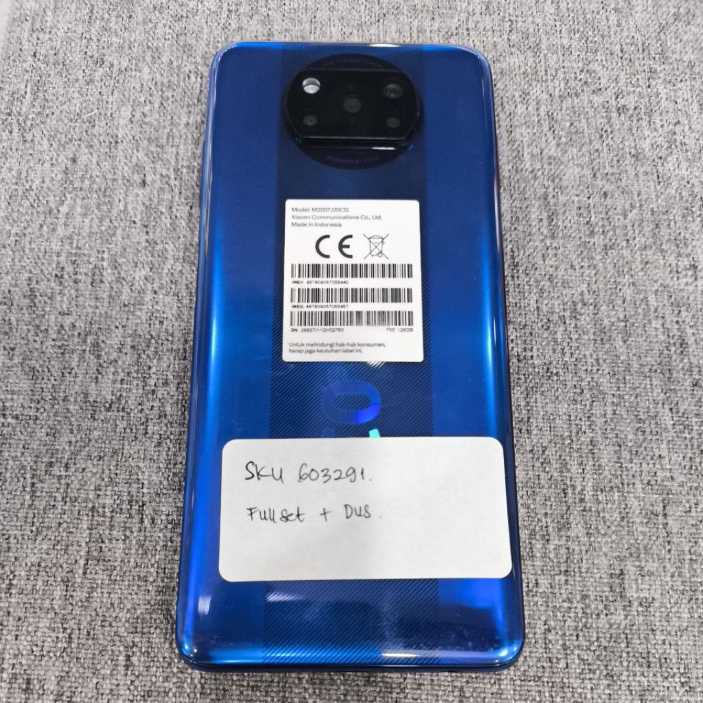 Handphone second normal Xiaomi Poco X3 NFC 6+64 8+128GB original