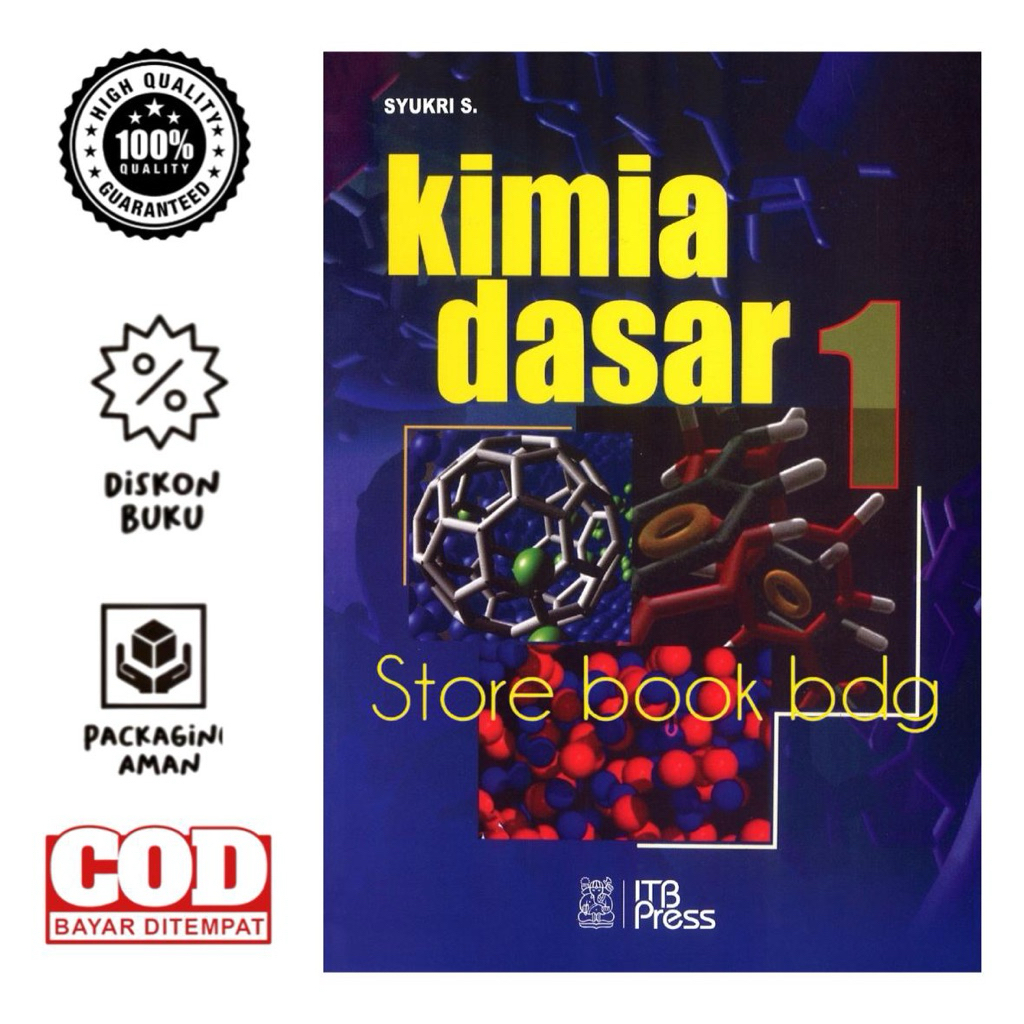 Buku Kimia Dasar Jilid 1 & 2-Syukri paling laris
