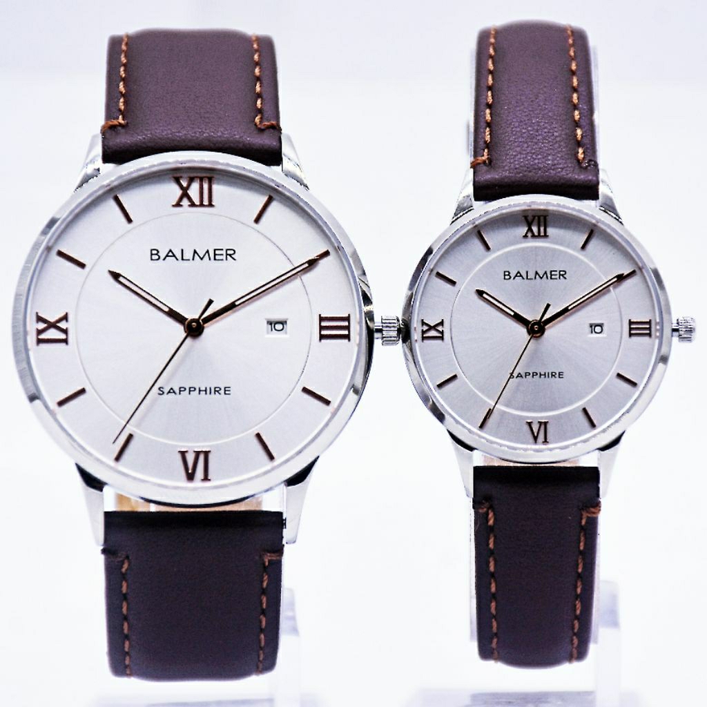 jam tangan coupel Balmer 2718 Ms,Ls original cewek cowok