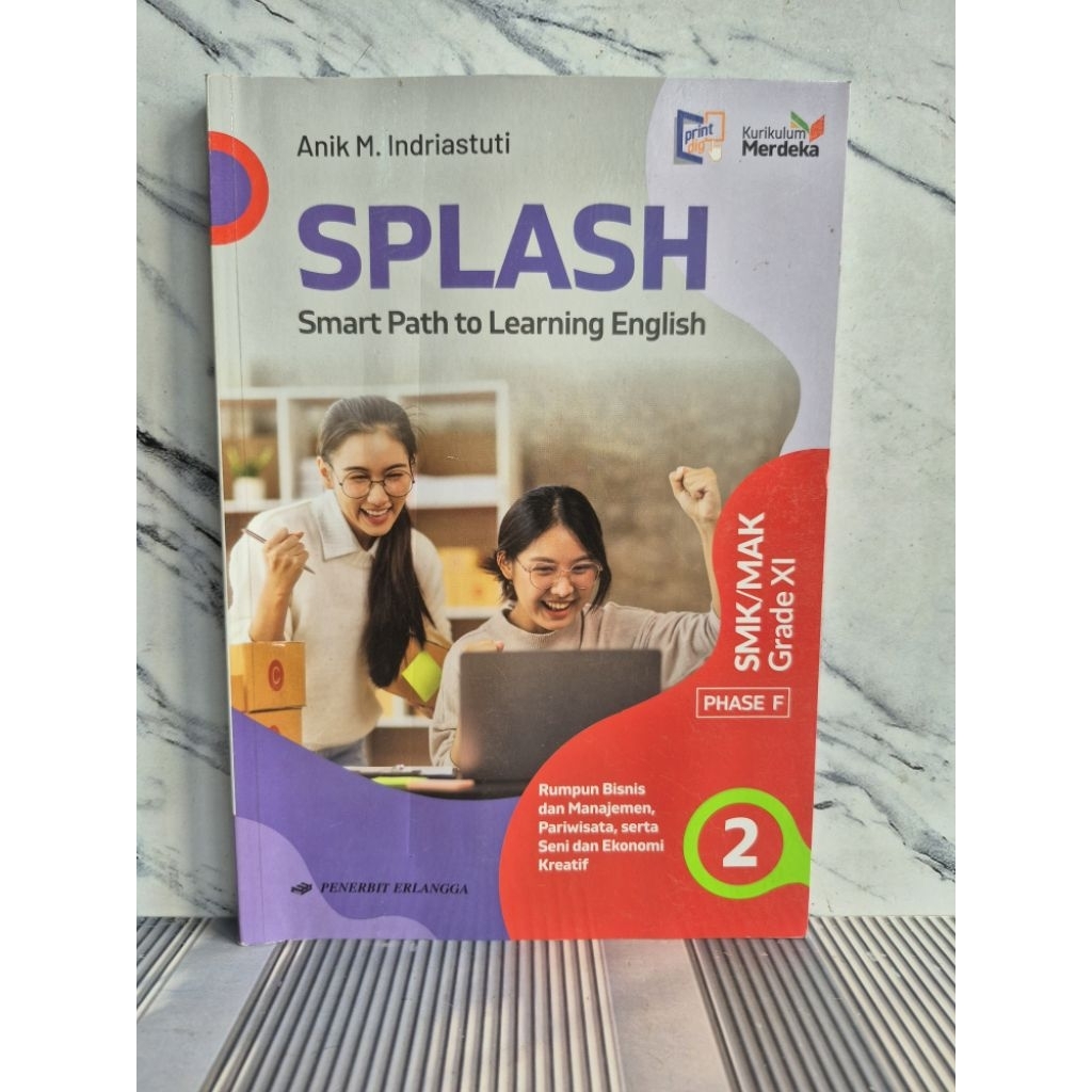 Buku Sekolah Splash untuk SMK Kelas 2 Erlangga