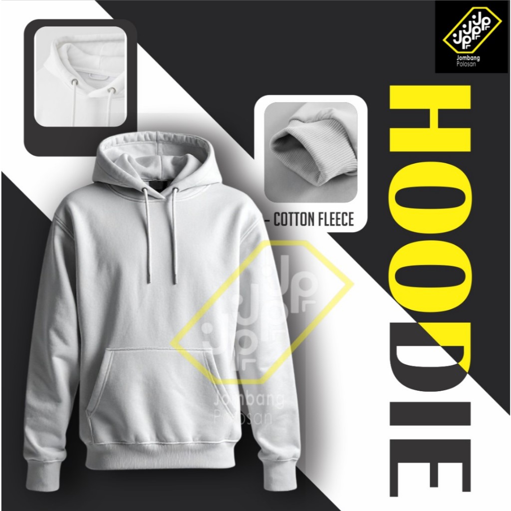 HOODIE POLOS COTTON FLEECE