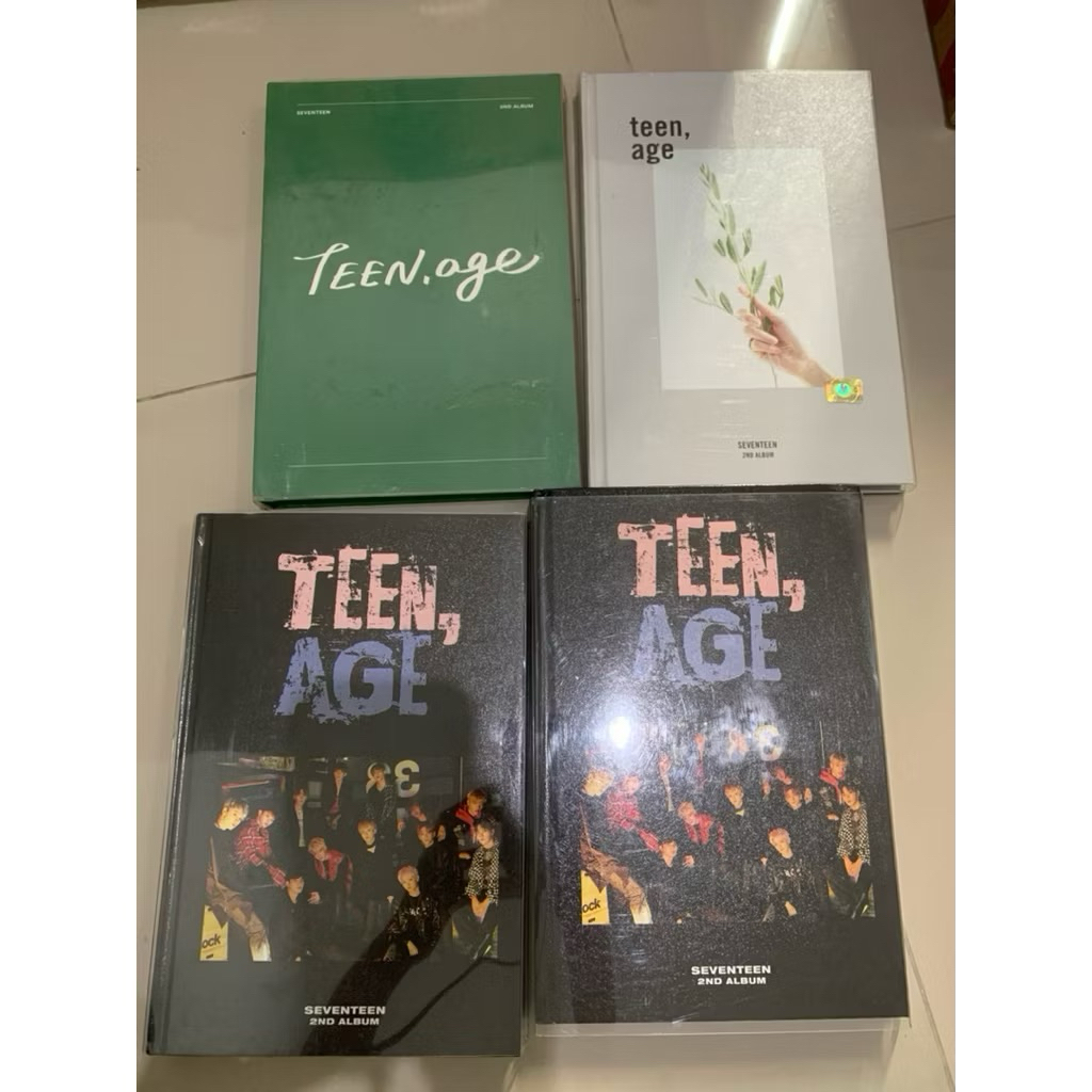 TeenAge Seventeen Album Unsealed White Ver