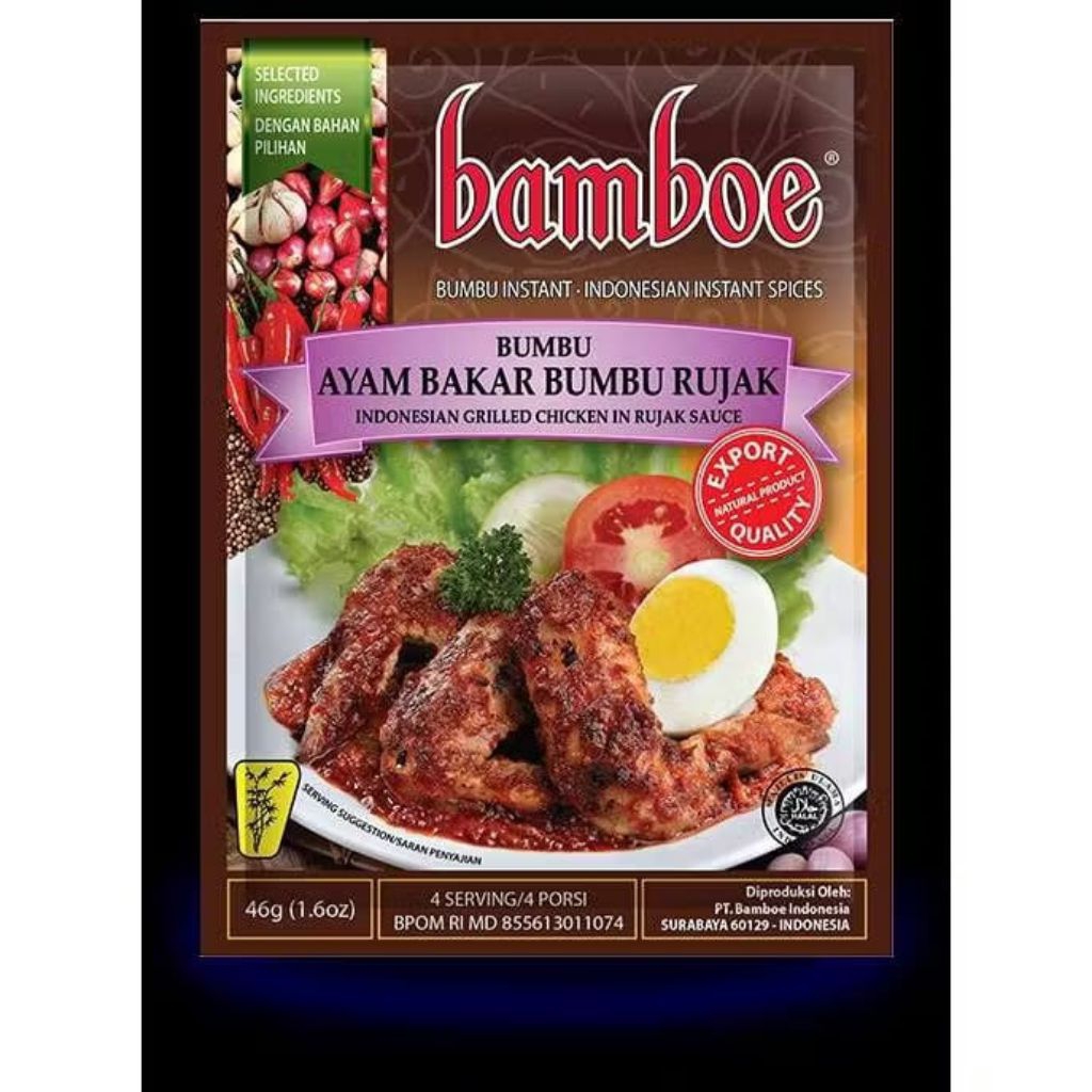 Bumbu Bamboe Ayam Bakar Bumbu Rujak