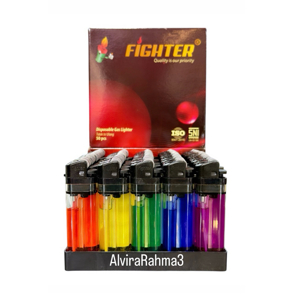 korek Fighter kepala hitam 50pcs