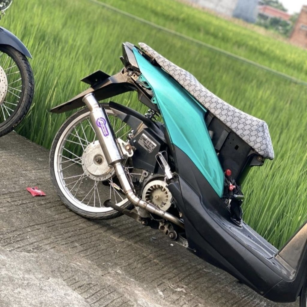 Knalpot Racing Non Samlong Vario New Old Nmax Aerox New Old inlet 38 Ori F Speed Exhaust