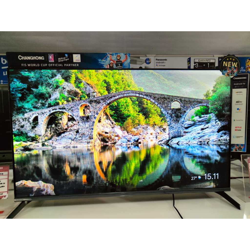 TV CHANGHONG 43 INCH L43ST1 FHD SMART TV GOOOGLE TV