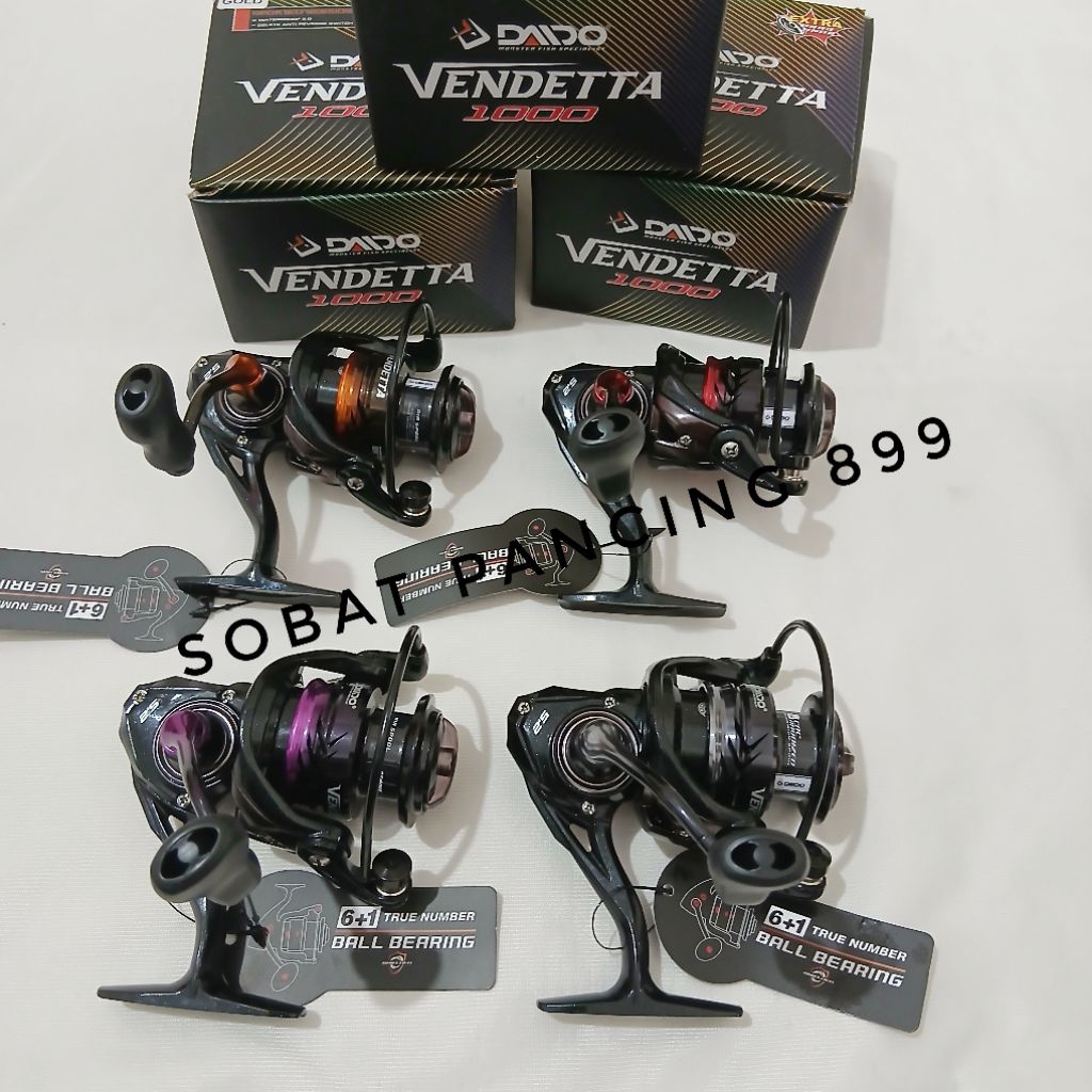 Reel Pancing Daido Vendetta 1000 2000 POWER HANDLE