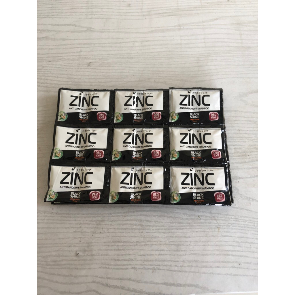 SHAMPO ZINC SACHET RENCENG HITAM