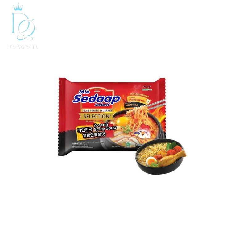Sedaap Mie Instan Korean Spicy Soup Bag