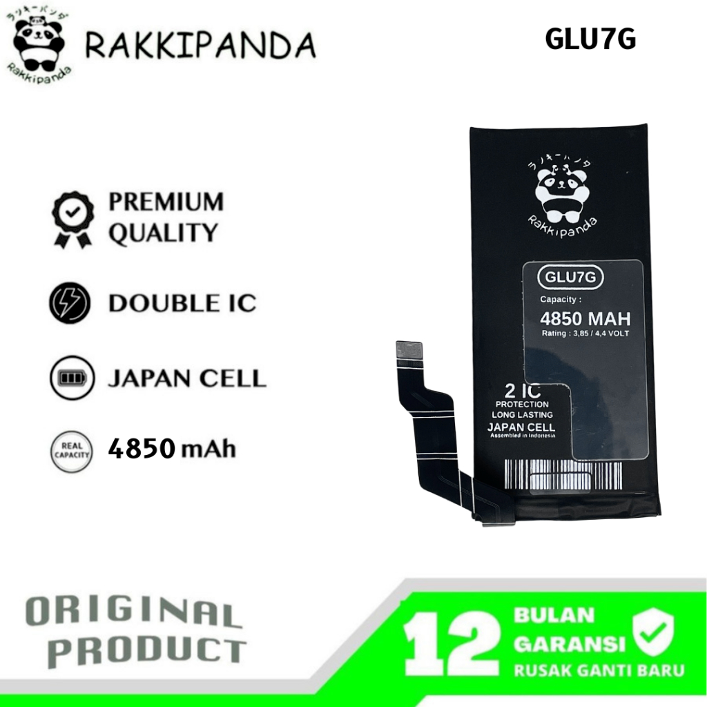 RakkiPanda - GLU7G Pixel 6A Batre Batrai Baterai