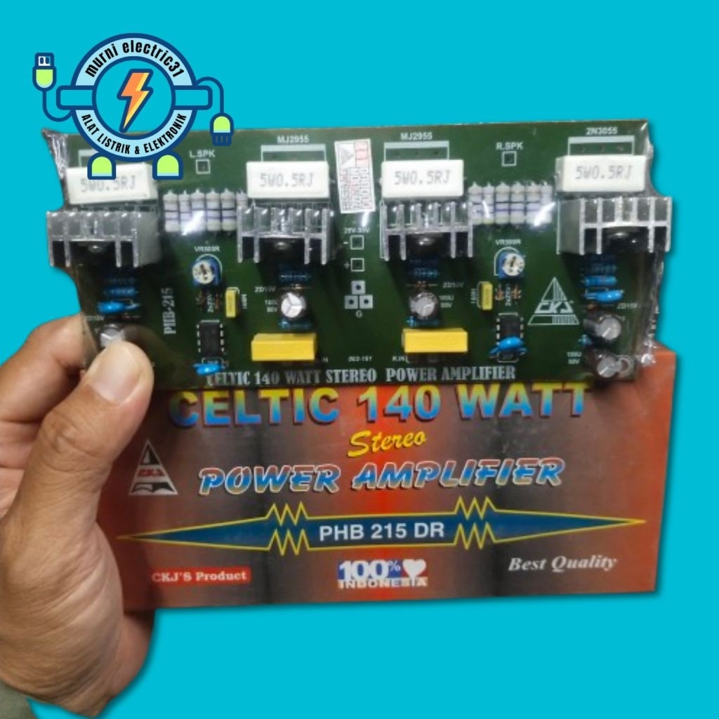 Kit driver power amplifier stereo 140 watt CELTIC PHB 215 DR CKJ