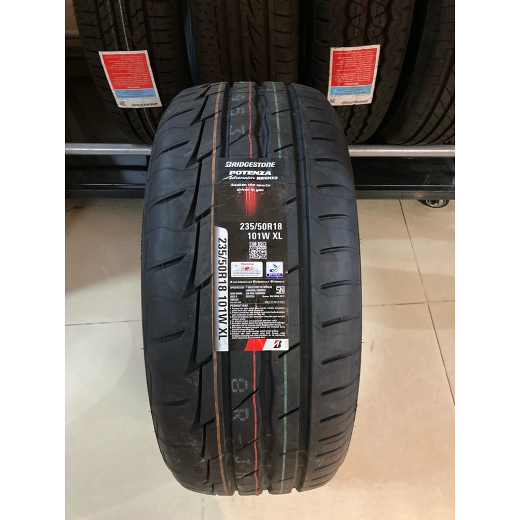 ban bridgestone Potenza 003 ukuran 235 50 R18