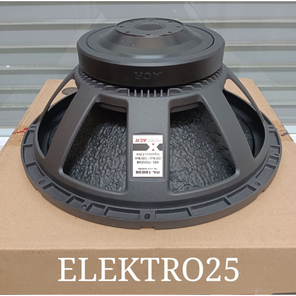 SPEAKER SUBWOOFER ACR EXCELLENT PRO 18" PA-18838 EXCEL