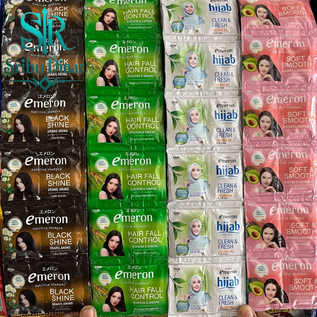 EMERON SHAMPO 1 RENCENG ISI 12 SACHET / 24 PCS