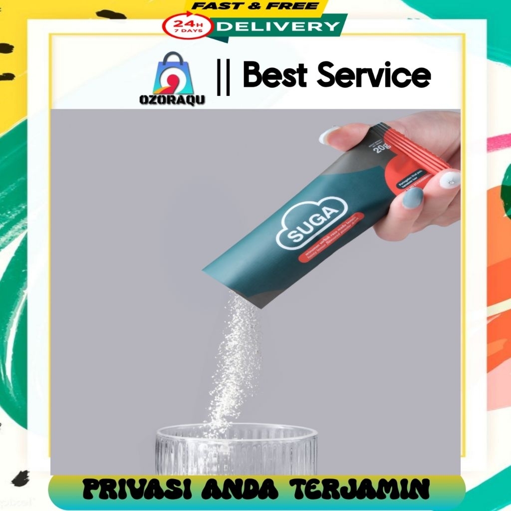 Suga Minuman Serbuk Rasa Ginseng Madu Lemon 1 Sachet
