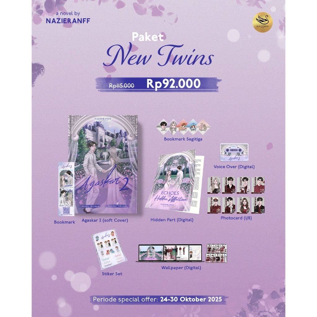 [ BLACKSWAN ] Novel Agaskar 2 / Algesa / Agaskar + TTD - Nazieranff