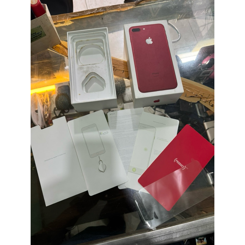 DUS BOX KOTAK IPHONE 7 PLUS ORIGINAL COPOTAN