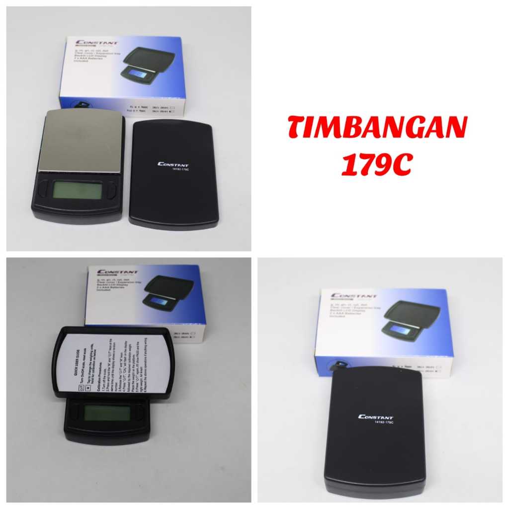 Timbangan Digital Emas Constant Mini Pocket Scale Tipe 179C TMSTORE