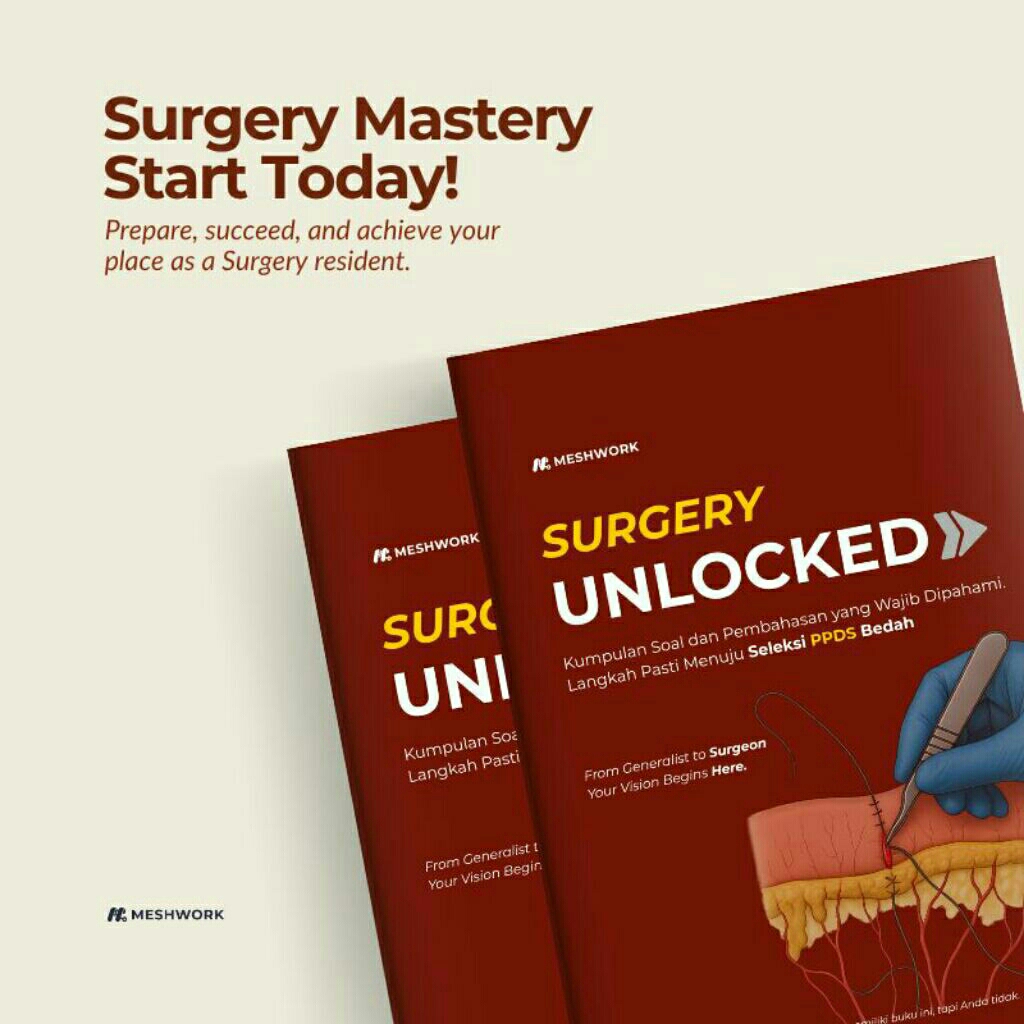 PPDS Unlocked | 500+ Soal Tes Masuk PPDS Bedah Umum + Pembahasan