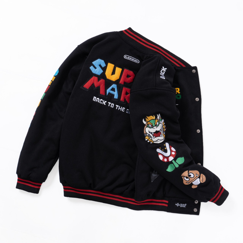 Varsity jacket | Super Mario Full Fleece