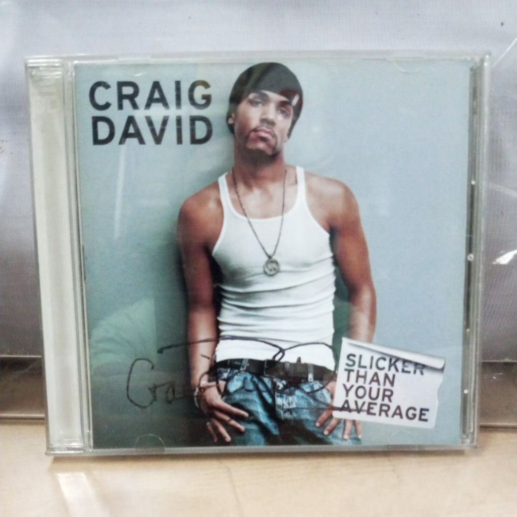 kaset cd ori , craig david , slicker than your average