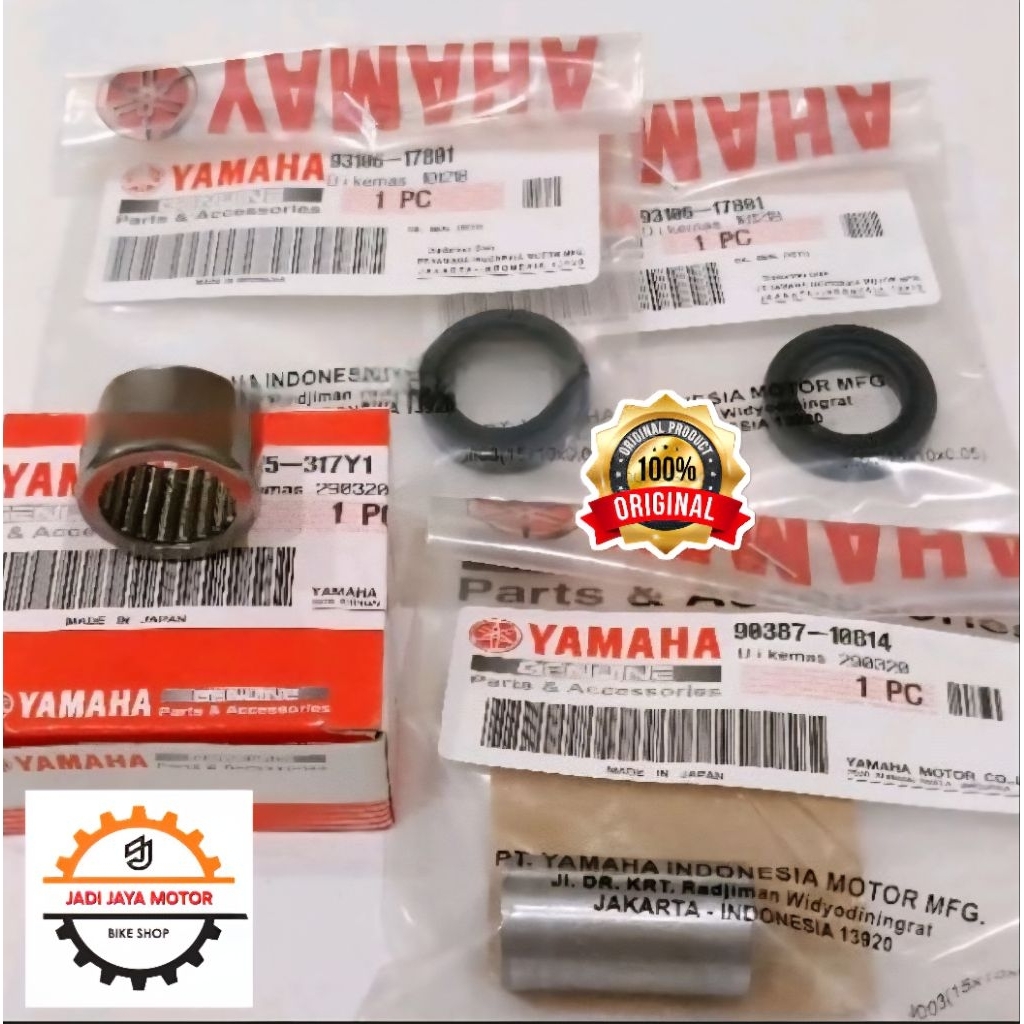 Bosh Bos Bushing Arm ShockBreaker Ayunan Shock Original Asli Yamaha Vixion Old NVL NVA R1 V1-V3