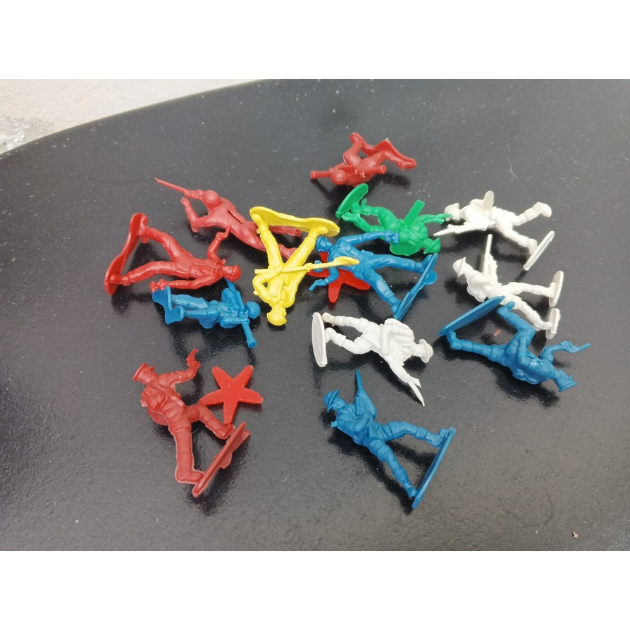 mainan tentara an jadul bahan plastik