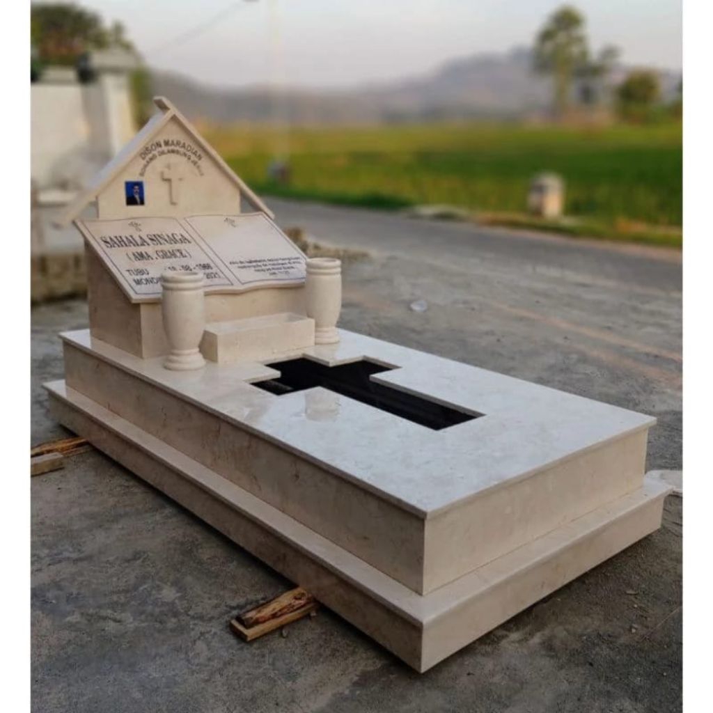 Kijing Makam Marmer Kijing Makam Marmer Murah Kijing Kristen Marmer Kijing Pahlawan 2 Trap Kotak Mar