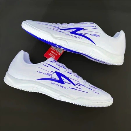 SEPATU FUTSAL SPECS Lightspeed Reborn White/Dazzling Blue