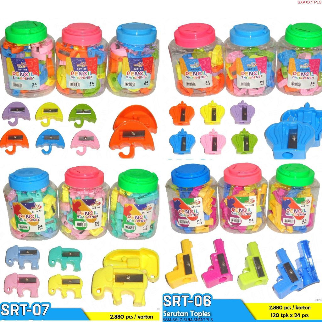 Esco Rautan Toples/Rautan Pensil Toples/Serutan Pensil Toples/Per Pcs