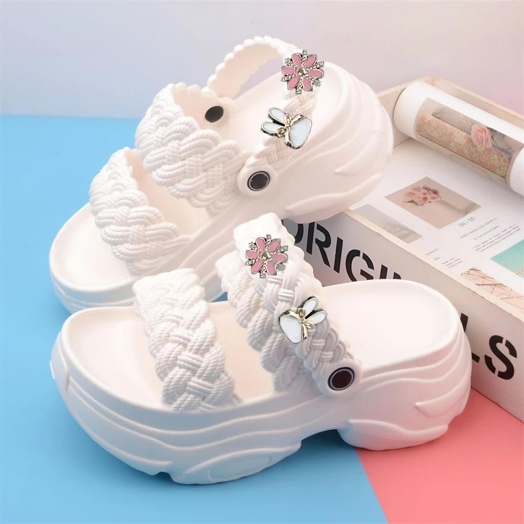 ATNIS Sandal Baim Anak Perempuan Sandal Jelly Anak Tinggi Fuji Anak Sandal Anak