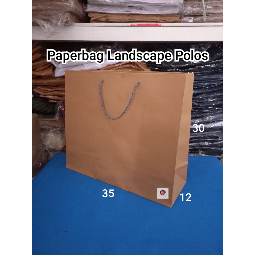 Paperbag Landscape Polos  Uk P35xL12xT30