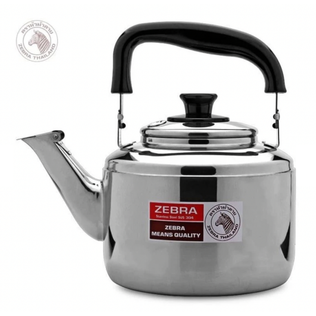 Zebra Teko Masak Air Stainless 4,5 Liter / Teko Siul Zebra 4,5 L Century (113515) / Teko Air Panas