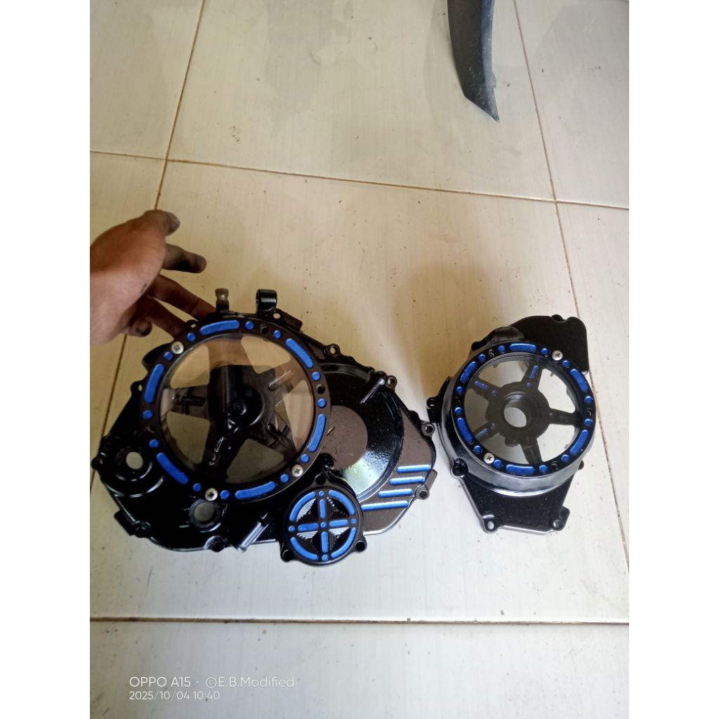 Blok mesin Satria Fu aquarium