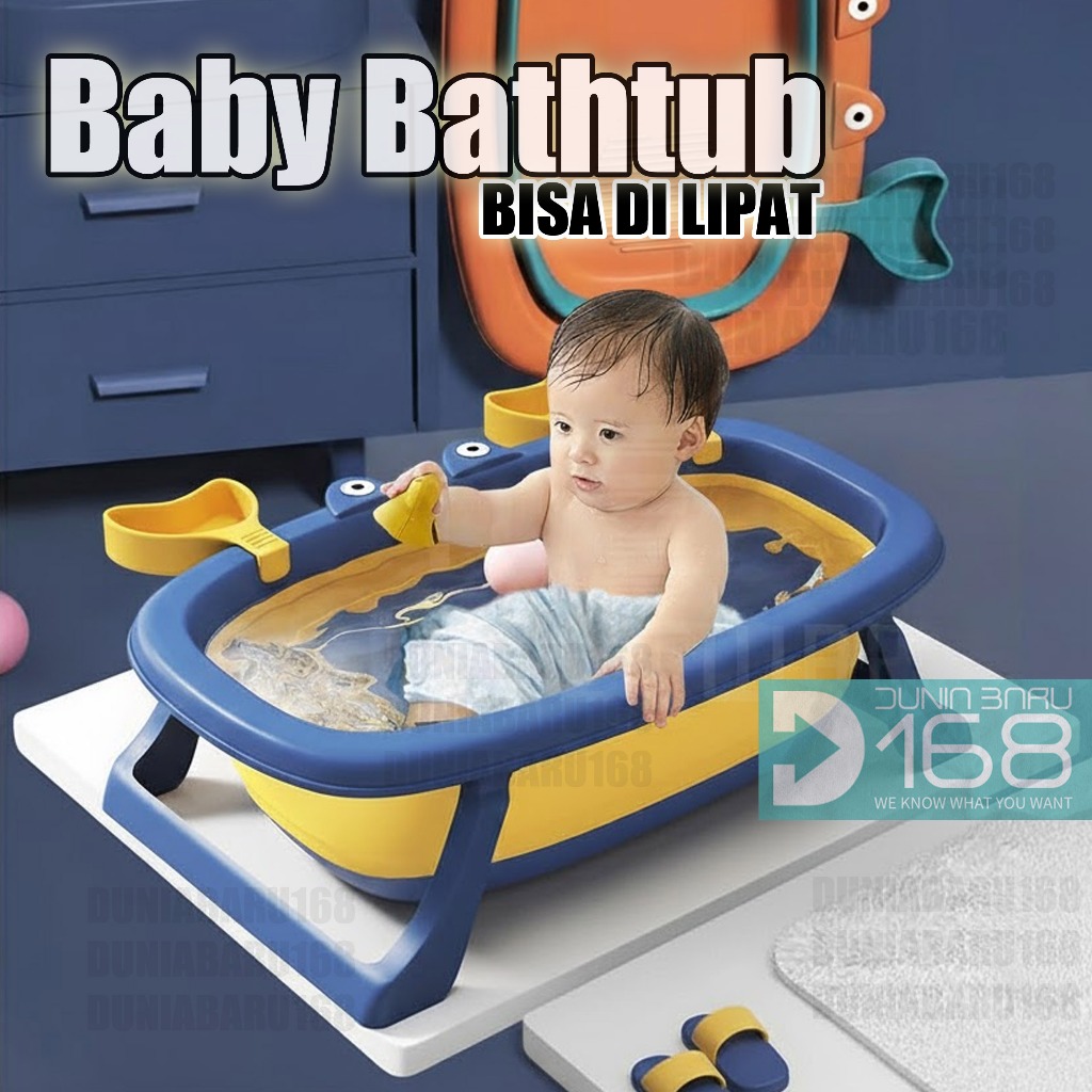 Foldable Baby Bathtub / Bak Mandi Bayi Lipat /  bak Mandi Bayi Newborn