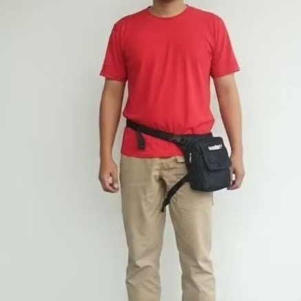 Tas Paha Pria / Tas Selempang pria Bahan Jeans Tebal Kualiatas Premium