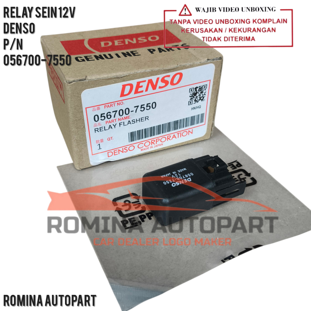 ORI ! Relay Flasher Sein Fan Radiator Denso Baleno Esteem Karimun Armenity L300 Original 1pc