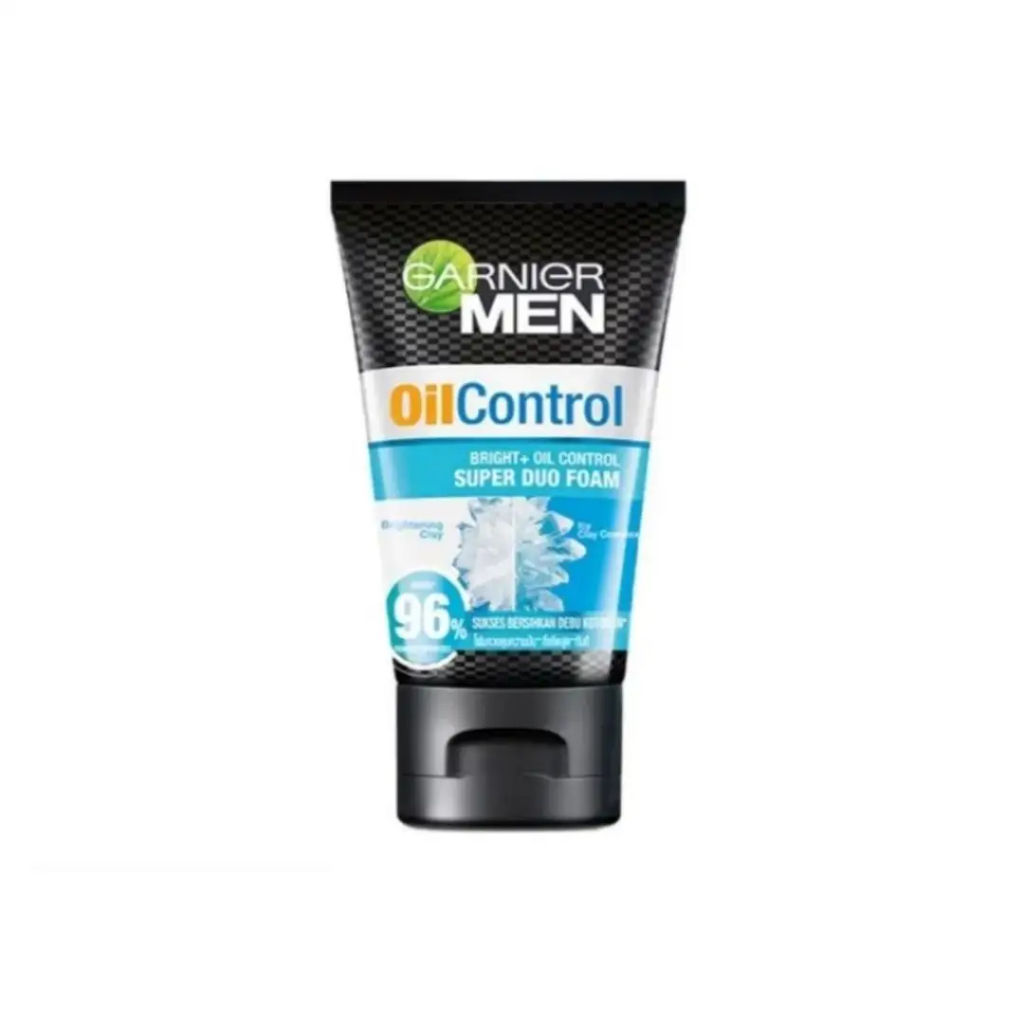 Garnier Men Turbo Oil Control Bright+Oil Control Super Duo Foam