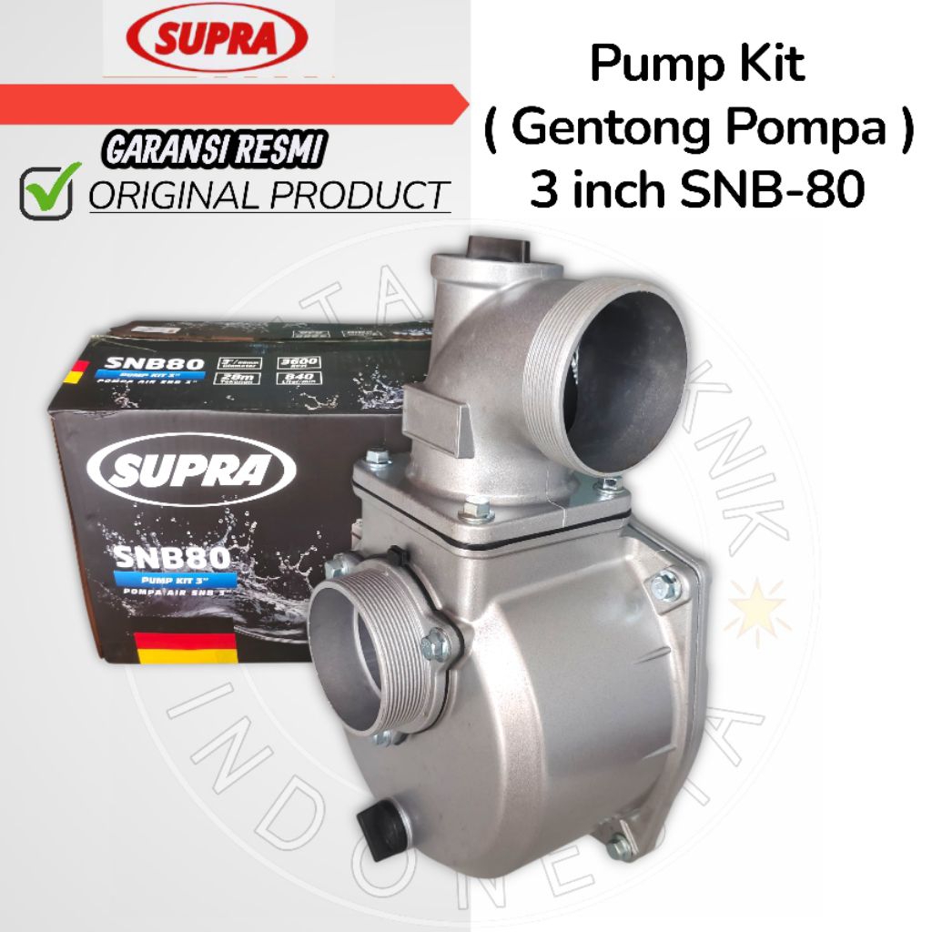 Body Pompa Air Alkon 3 Inch SUPRA SNB80 / Pump Kit Water Pump 3 Inch SUPRA SNB80