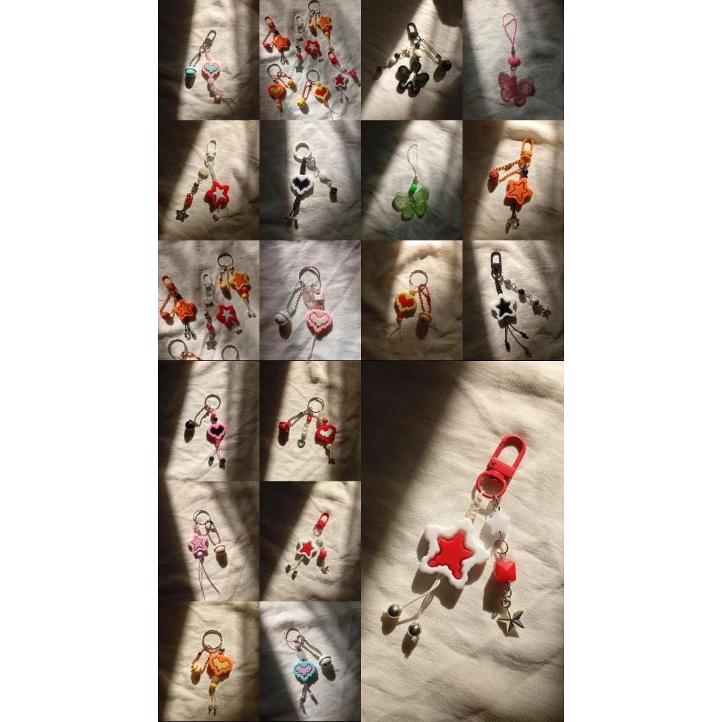 Gantungan Couple, Keychai couple, beads and keychain, gantungan tas couple cewe cowo, gantungan kunc