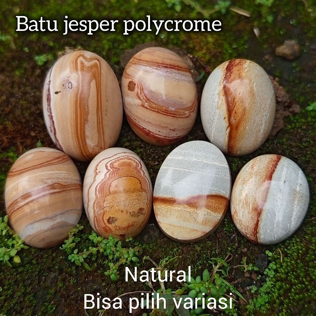 batu jesper polycrome/lostune batu akik jesper polycrome natural/batu bermotip/batu jesper unik berm