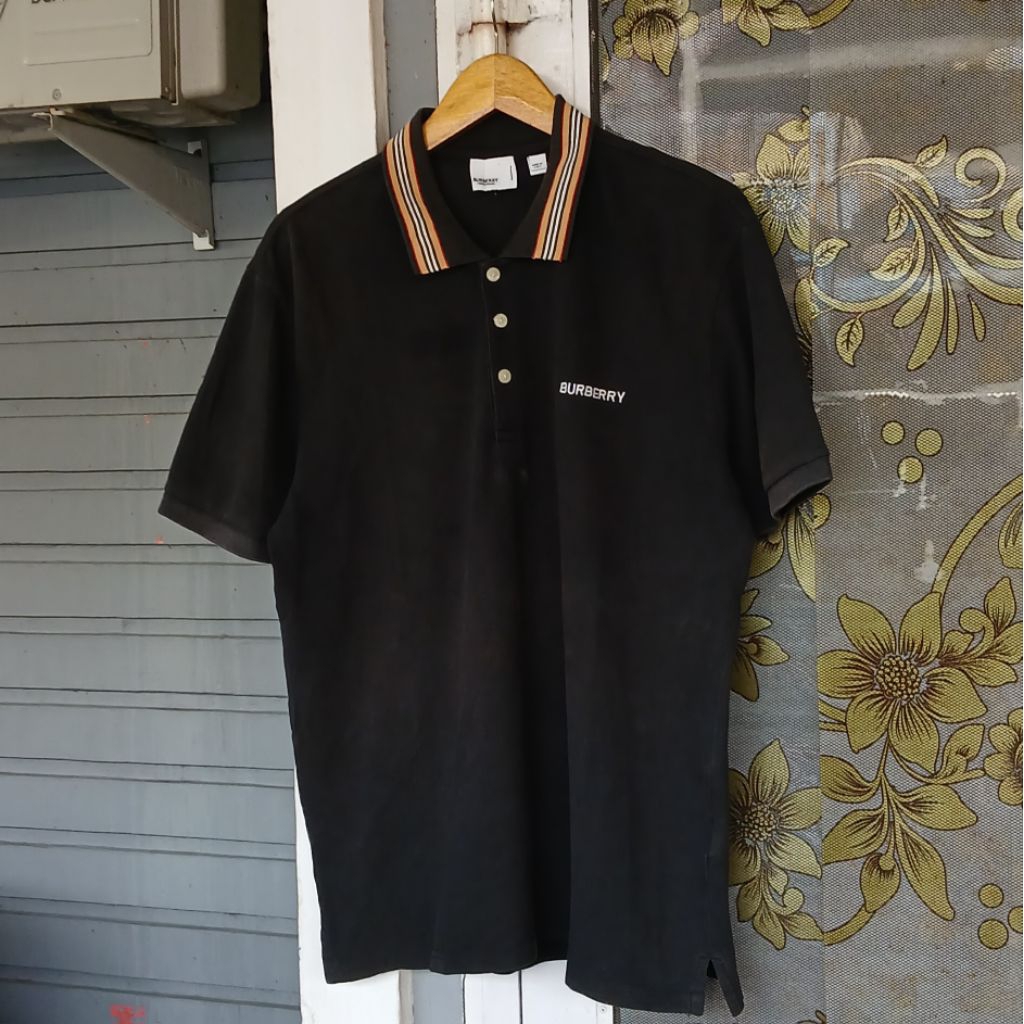 Polo Burberry Contrast Tipped Cotton