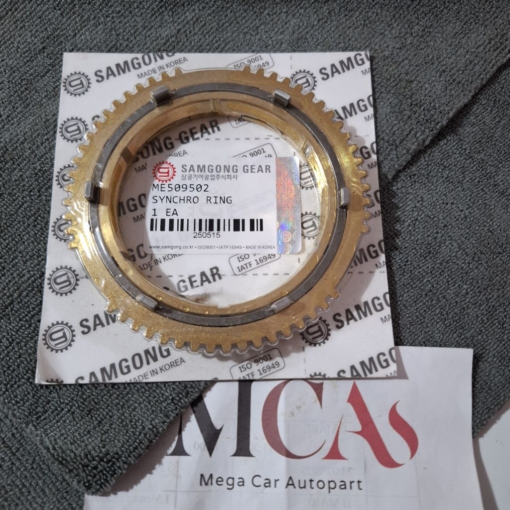 Ring Synchronizer / Ring Syncromis Assy Transmisi Gigi 2 / Gigi 3 Mitsubishi Canter 125 (RATA) Samgo