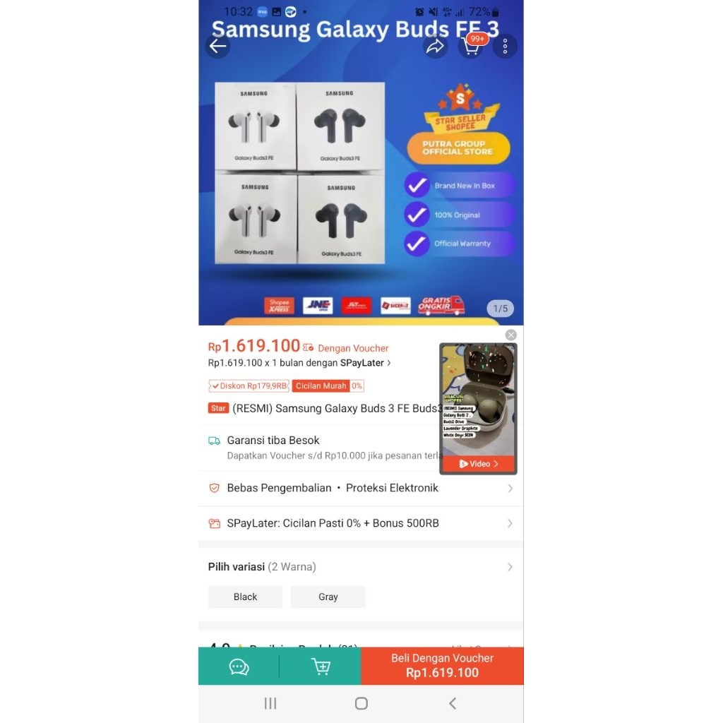 samsung buds 3 FE