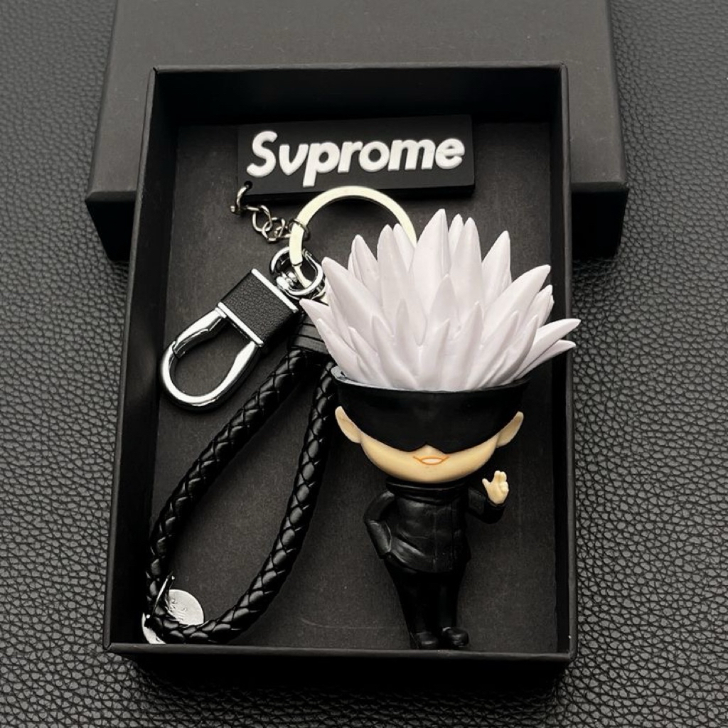 [PREORDER] Gantungan Kunci Q Jujutsu Kaisen – Gojo Satoru,Itadori Yuji & Sukuna Couple Keychain