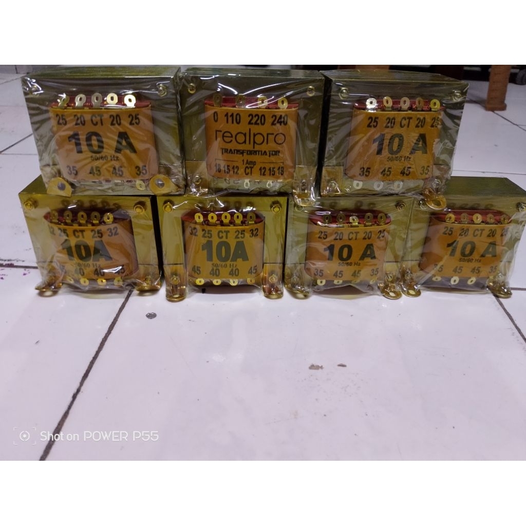 trafo 10 Amper travo 10 Amper ct 45 merk realpro