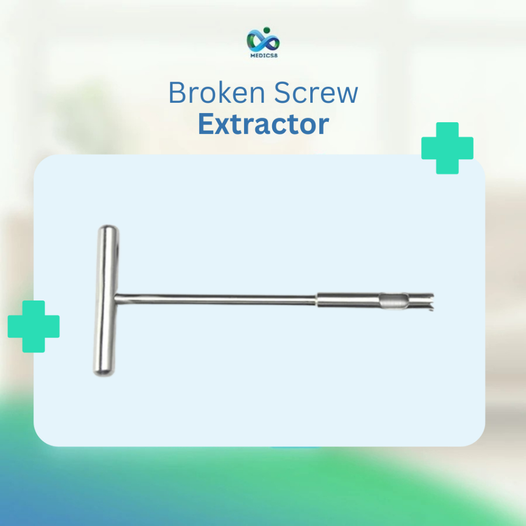 BROKEN SCREW EXTRACTOR Dia. 6 - SMALL FRAGMENT INSTRUMENT
