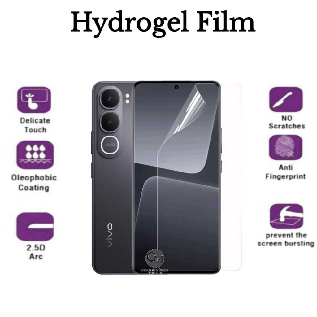 Anti gores Hydrogel jelly screen protector full cover Vivo Y21d
