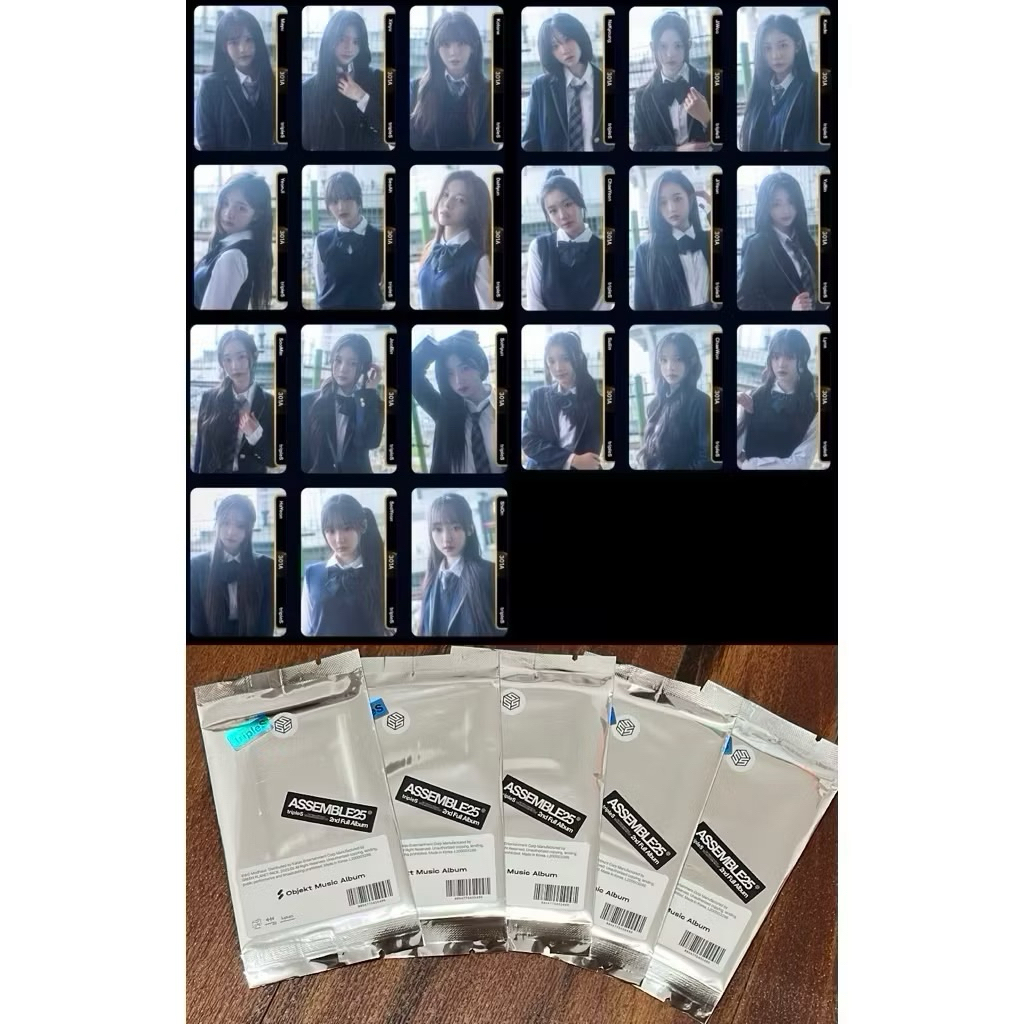 tripleS OMA ASSEMBLE25 sealed objekt music album seoyeon hyerin jiwoo chaeyeon yooyeon soomin nakyou